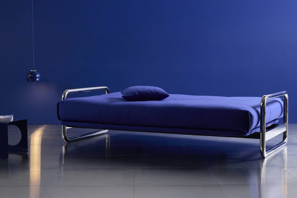 LOMIRA Sofa Bed (Nordic Mattress Frame, tissu 301) - Innovation living 1