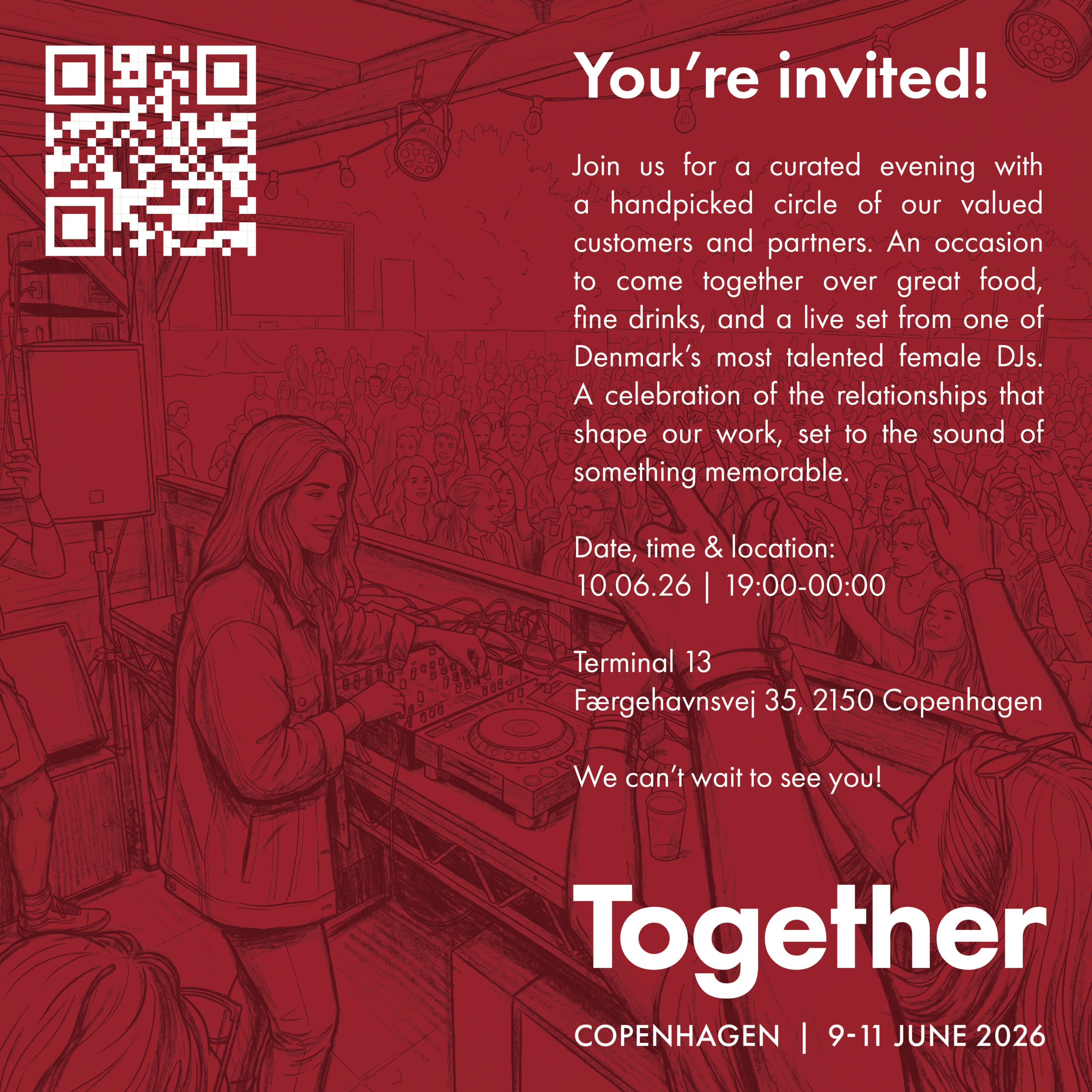 INVITATION - TOGETHER CPH PRIVATE EVENT - 10 MAY 2026