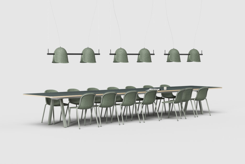 Luminaire suspendu PIVOT Solo & Duo PET Felt Adjustable - DE VORM_1