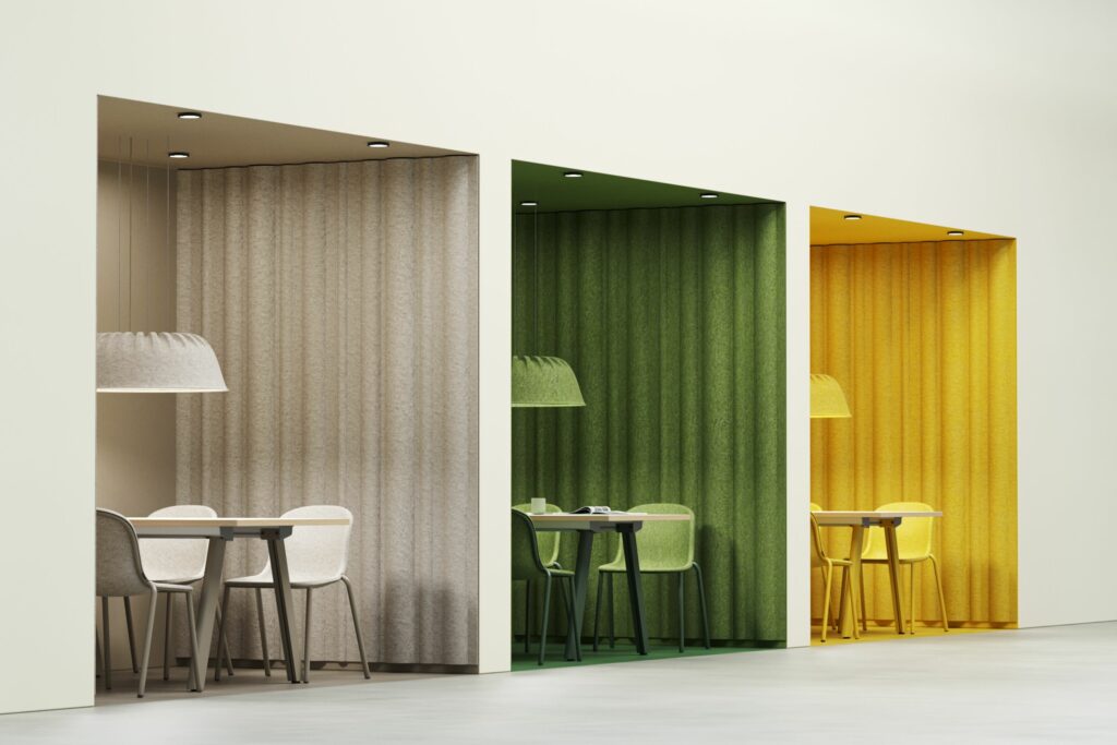 Panneaux mural acoustique MUTE Fit PET Felt - DE VORM