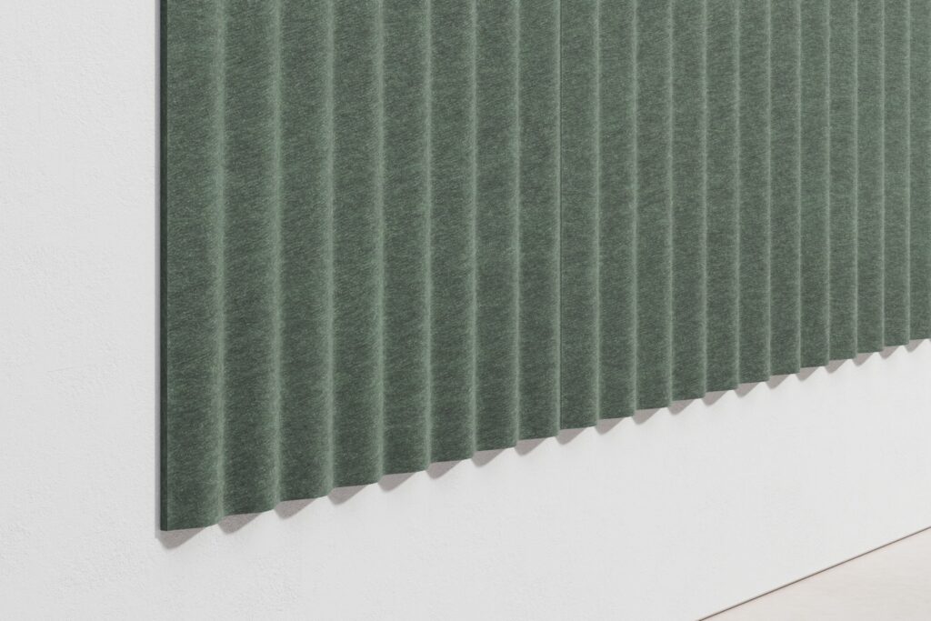 Panneaux mural acoustique MUTE Flow PET Felt - DE VORM