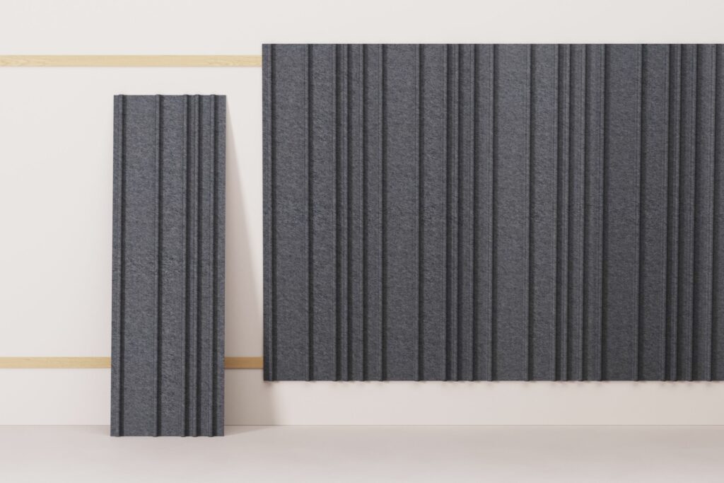 Panneaux mural acoustique MUTE Fraction PET Felt - DE VORM_1