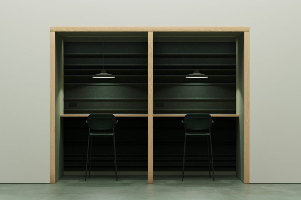 Panneaux mural acoustique MUTE Fraction PET Felt - DE VORM_2 2