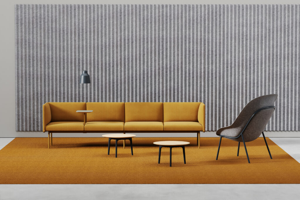 Panneaux mural acoustique MUTE Peak PET Felt - DE VORM