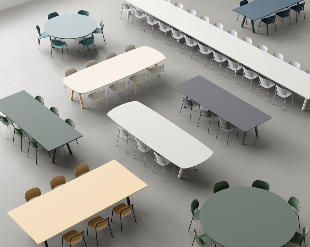 Table BIG Round Modular System - DE VORM