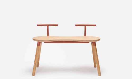 Banc H45 Bois (avec_sans dossier) - ONDARRETA (2ème image)