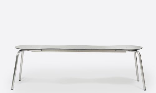 Banc TAM INOX H45 Triple Acier Inoxydable (avec_sans dossier) - ONDARRETA