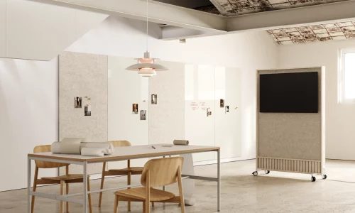 CHAT-BOARD-Dynamic-Wood-Acoustic-LCD-White-Spruce-BuzziFelt