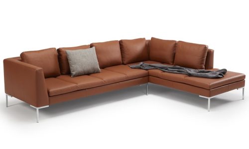 Canapé K651 (tissu Cognac) – SCANDINAVIAN UPHOLSTERY