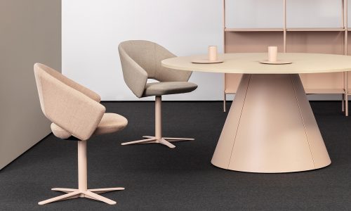 Chaise ICON SOFT Métal (4 branches) - MARA