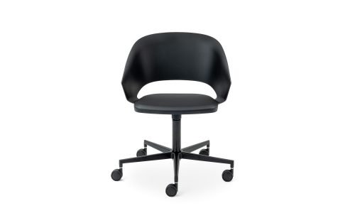 Chaise pivotante ICON (5 branches, roulettes) – MARA